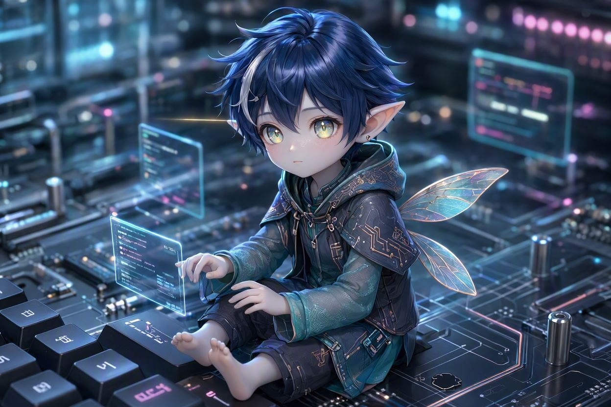 小D形象 · 由微软Bing生成